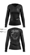 142nd Women's Long Sleeve V-neck Shirt - 3