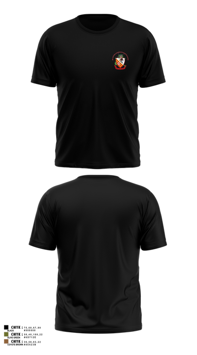 Operations Company 3d Intelligence Battalion 38917191 Short Sleeve Performance Shirt - 12