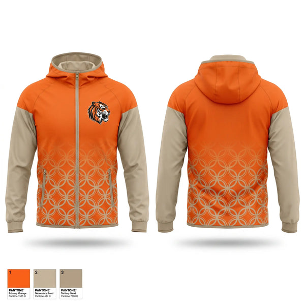 Windbreaker, HERRIN TIGERS, Cross Country, Teamtime, Team time, sublimation, custom sports apparel, team uniforms, spirit wear, spiritwear, sports uniforms, custom shirts, team store, custom team store, fundraiser sports, apparel fundraiser