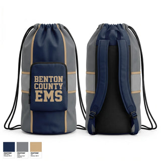Gear Bag, Benton County E.M.S., EMS/EMT, Teamtime, Team time, sublimation, custom sports apparel, team uniforms, spirit wear, spiritwear, sports uniforms, custom shirts, team store, custom team store, fundraiser sports, apparel fundraiser