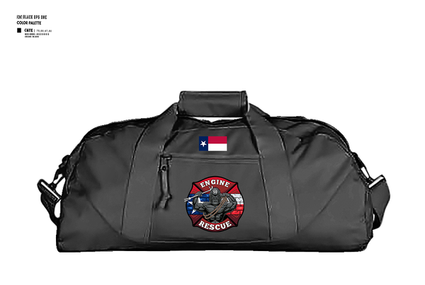 Duffle Bag, Goon 50, Fire Department, Teamtime, Team time, sublimation, custom sports apparel, team uniforms, spirit wear, spiritwear, sports uniforms, custom shirts, team store, custom team store, fundraiser sports, apparel fundraiser