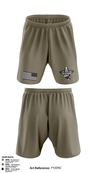 Athletic Shorts With Pockets, Savages, Army, Teamtime, Team time, sublimation, custom sports apparel, team uniforms, spirit wear, spiritwear, sports uniforms, custom shirts, team store, custom team store, fundraiser sports, apparel fundraiser