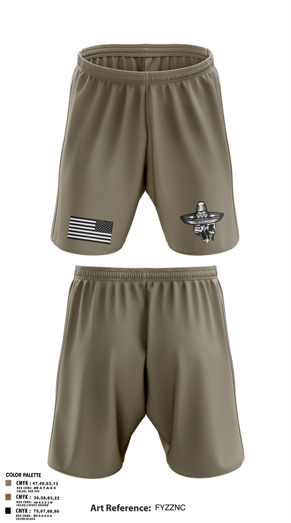 Athletic Shorts With Pockets, Savages, Army, Teamtime, Team time, sublimation, custom sports apparel, team uniforms, spirit wear, spiritwear, sports uniforms, custom shirts, team store, custom team store, fundraiser sports, apparel fundraiser