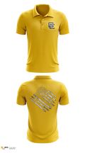 4th brigade Goose Creek High School JROTC Short Sleeve Performance Polo - 4