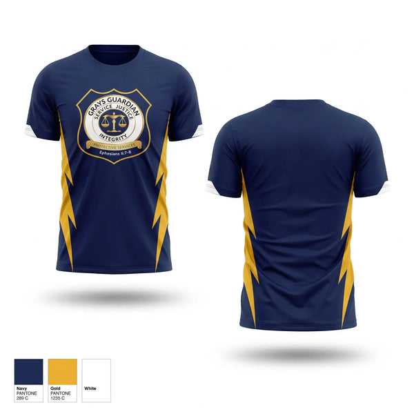 Short Sleeve Performance Shirt, Grays Guardian Protective Services, , Teamtime, Team time, sublimation, custom sports apparel, team uniforms, spirit wear, spiritwear, sports uniforms, custom shirts, team store, custom team store, fundraiser sports, apparel fundraiser