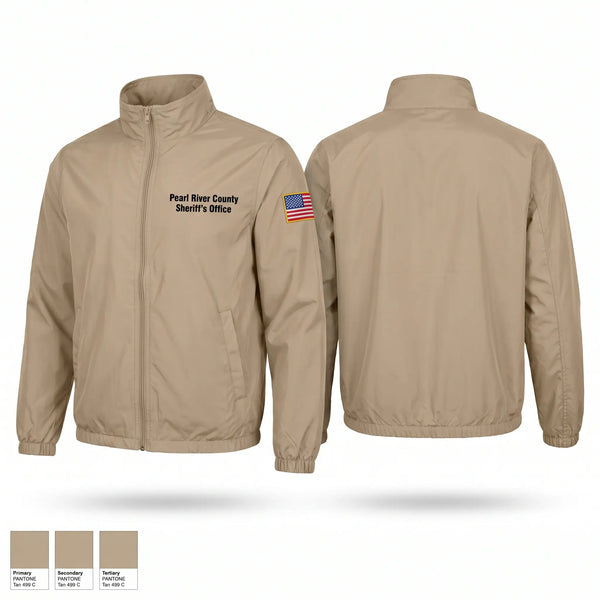 Windbreaker, Pearl river county Sheriffs office, Police, Teamtime, Team time, sublimation, custom sports apparel, team uniforms, spirit wear, spiritwear, sports uniforms, custom shirts, team store, custom team store, fundraiser sports, apparel fundraiser