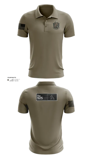 Short Sleeve Performance Polo, 525th MWD DET, Army, Teamtime, Team time, sublimation, custom sports apparel, team uniforms, spirit wear, spiritwear, sports uniforms, custom shirts, team store, custom team store, fundraiser sports, apparel fundraiser