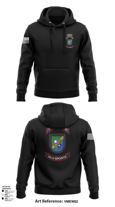 3rd/75th Ranger Regiment 63467571 Hoodie - 102