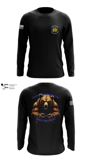 Long Sleeve Performance Shirt, Troop A Crime Wreckers, , Teamtime, Team time, sublimation, custom sports apparel, team uniforms, spirit wear, spiritwear, sports uniforms, custom shirts, team store, custom team store, fundraiser sports, apparel fundraiser
