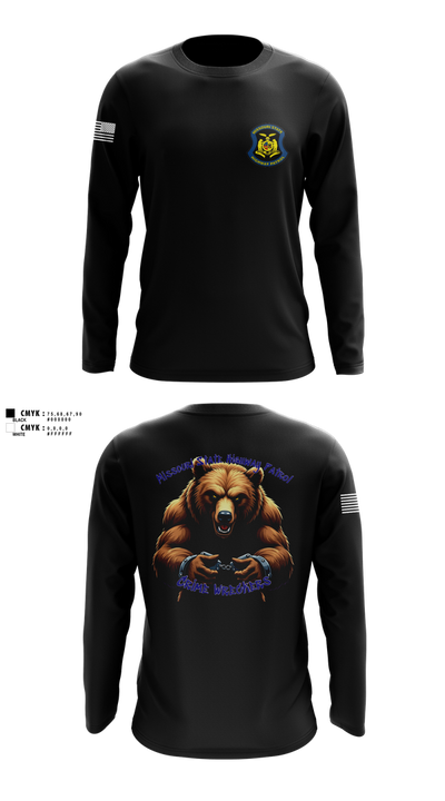 Troop A Crime Wreckers Long Sleeve Performance Shirt 2