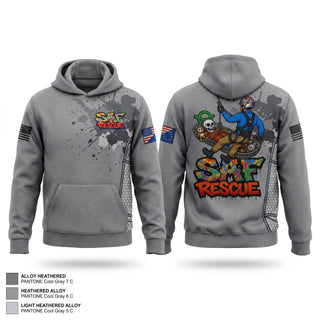 Hoodie, VooDoo RESCUE, Fire Department, Teamtime, Team time, sublimation, custom sports apparel, team uniforms, spirit wear, spiritwear, sports uniforms, custom shirts, team store, custom team store, fundraiser sports, apparel fundraiser