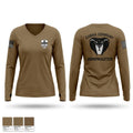 C co. 2-325 AIR 65610985 Women's Long Sleeve V-neck Shirt - 1