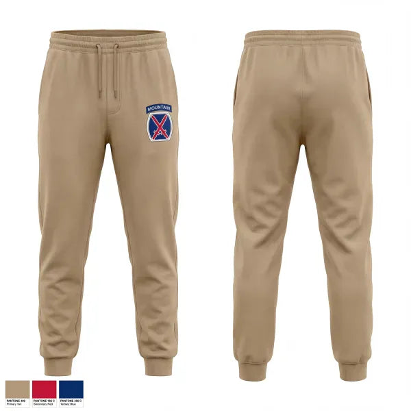 Sweatpants, 3rd Brigade, 10th Mountain Division, Army, Teamtime, Team time, sublimation, custom sports apparel, team uniforms, spirit wear, spiritwear, sports uniforms, custom shirts, team store, custom team store, fundraiser sports, apparel fundraiser