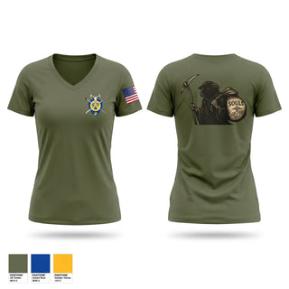 Womens Short Sleeve Vneck Shirt, RSS Clarksville, Marines, Teamtime, Team time, sublimation, custom sports apparel, team uniforms, spirit wear, spiritwear, sports uniforms, custom shirts, team store, custom team store, fundraiser sports, apparel fundraiser