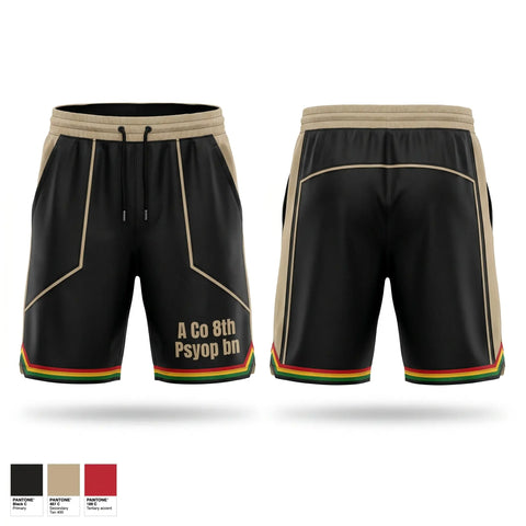 Athletic Shorts With Pockets, A Co 8th Psyop bn, Army, Teamtime, Team time, sublimation, custom sports apparel, team uniforms, spirit wear, spiritwear, sports uniforms, custom shirts, team store, custom team store, fundraiser sports, apparel fundraiser