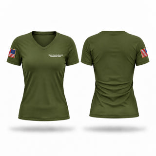 Womens Short Sleeve Vneck Shirt, Glenn County Special Response Team, Police, Teamtime, Team time, sublimation, custom sports apparel, team uniforms, spirit wear, spiritwear, sports uniforms, custom shirts, team store, custom team store, fundraiser sports, apparel fundraiser
