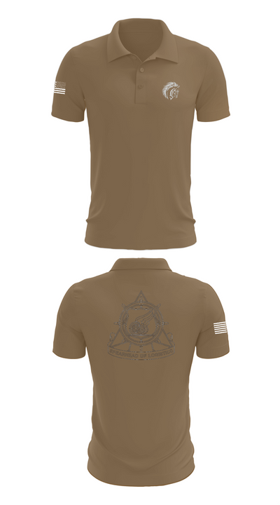 2112th Transportation Company 98320916 Short Sleeve Performance Polo - 7