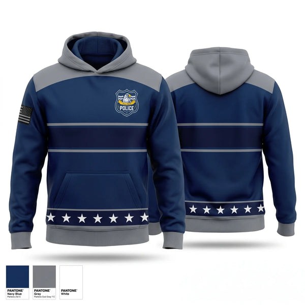 Hoodie, Eau Claire Police Department, Police, Teamtime, Team time, sublimation, custom sports apparel, team uniforms, spirit wear, spiritwear, sports uniforms, custom shirts, team store, custom team store, fundraiser sports, apparel fundraiser
