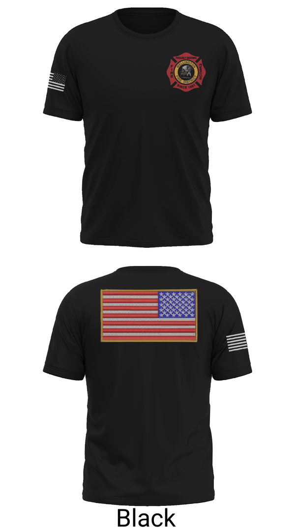 Short Sleeve Performance Shirt, Wellington Fire District, Fire Department, Teamtime, Team time, sublimation, custom sports apparel, team uniforms, spirit wear, spiritwear, sports uniforms, custom shirts, team store, custom team store, fundraiser sports, apparel fundraiser