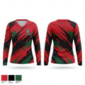 20 63390419 Women's Long Sleeve V-neck Shirt - 1