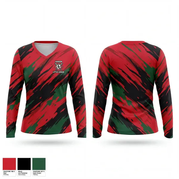Womens Long Sleeve Vneck Shirt, 20, Baseball, Teamtime, Team time, sublimation, custom sports apparel, team uniforms, spirit wear, spiritwear, sports uniforms, custom shirts, team store, custom team store, fundraiser sports, apparel fundraiser