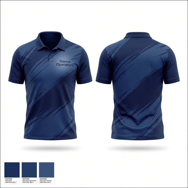 Short Sleeve Performance Polo, Donut Operators, Baseball, Teamtime, Team time, sublimation, custom sports apparel, team uniforms, spirit wear, spiritwear, sports uniforms, custom shirts, team store, custom team store, fundraiser sports, apparel fundraiser