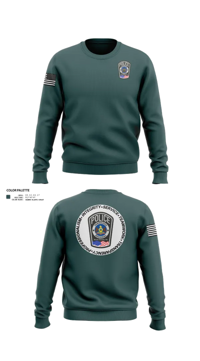Pennridge Regional Police 94078057 Crew Neck Sweatshirt - 22