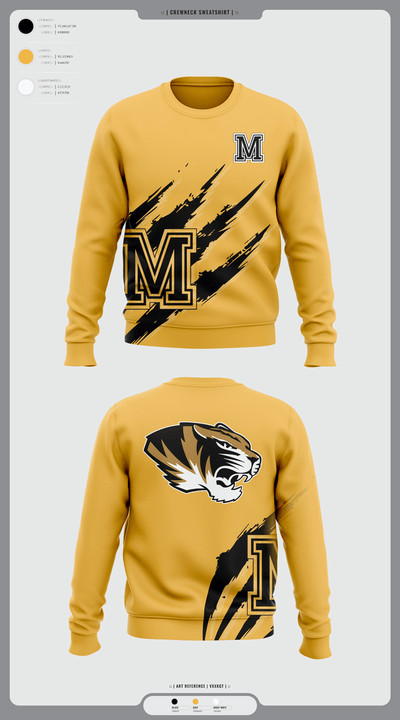 Marceline Tigers 63327154 Crew Neck Sweatshirt - 3