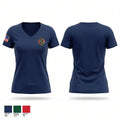 Bulverde Spring Branch Fire EMS 60173577 Women's Short Sleeve V-neck Shirt - 1