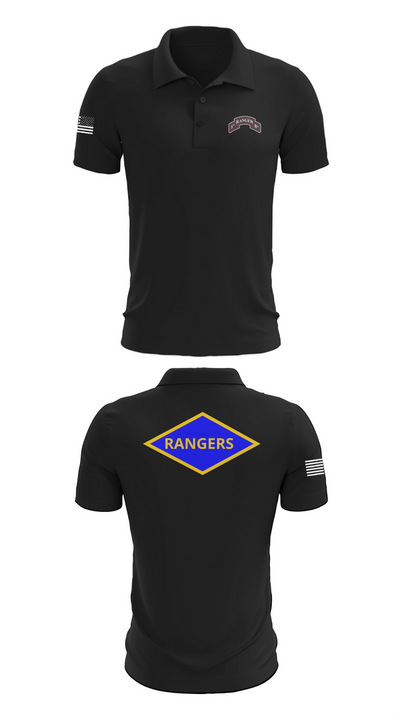 5th Rangers 1510549 Short Sleeve Performance Polo - 27