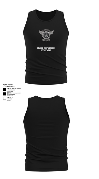 Tank Top, Marine Corps Police Department, , Teamtime, Team time, sublimation, custom sports apparel, team uniforms, spirit wear, spiritwear, sports uniforms, custom shirts, team store, custom team store, fundraiser sports, apparel fundraiser