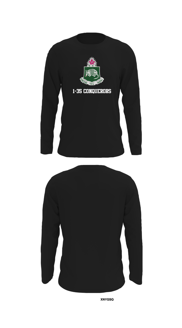 Long Sleeve Performance Shirt, 1-35 conquerors, , Teamtime, Team time, sublimation, custom sports apparel, team uniforms, spirit wear, spiritwear, sports uniforms, custom shirts, team store, custom team store, fundraiser sports, apparel fundraiser