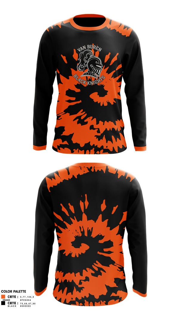 Long Sleeve Performance Shirt, Van Buren Youth Soccer Association, Spirit Store, Teamtime, Team time, sublimation, custom sports apparel, team uniforms, spirit wear, spiritwear, sports uniforms, custom shirts, team store, custom team store, fundraiser sports, apparel fundraiser