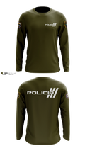 Inteligencia criminal Long Sleeve Performance Shirt - 15