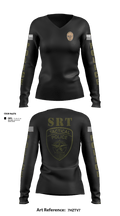 GAINESVILLE PD SRT 24042594 Women's Long Sleeve V-neck Shirt - 19