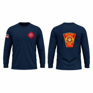 Long Sleeve Performance Shirt, Avon Fire Department, Fire Department, Teamtime, Team time, sublimation, custom sports apparel, team uniforms, spirit wear, spiritwear, sports uniforms, custom shirts, team store, custom team store, fundraiser sports, apparel fundraiser