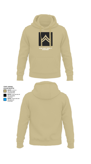 Hoodie, Wayne County Sheriff’s Department, Police, Teamtime, Team time, sublimation, custom sports apparel, team uniforms, spirit wear, spiritwear, sports uniforms, custom shirts, team store, custom team store, fundraiser sports, apparel fundraiser