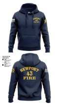 Newport Fire Department 13919052 Hoodie - 1