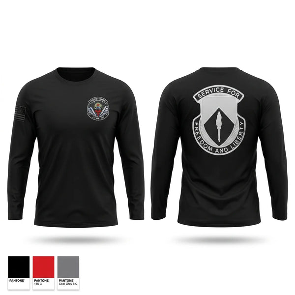 Long Sleeve Performance Shirt, 277th ASB Frostbite Medics, Army, Teamtime, Team time, sublimation, custom sports apparel, team uniforms, spirit wear, spiritwear, sports uniforms, custom shirts, team store, custom team store, fundraiser sports, apparel fundraiser