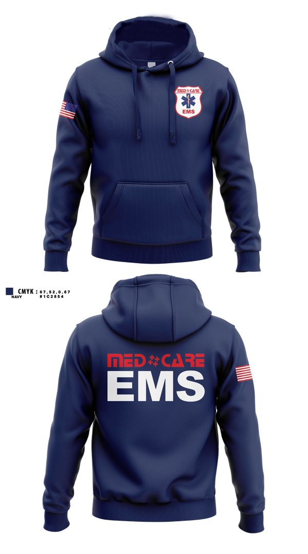Hoodie, MedCare EMS, EMS/EMT, Teamtime, Team time, sublimation, custom sports apparel, team uniforms, spirit wear, spiritwear, sports uniforms, custom shirts, team store, custom team store, fundraiser sports, apparel fundraiser