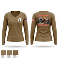 Banzai Company, 1-35IN Women's Long Sleeve V-neck Shirt - 1