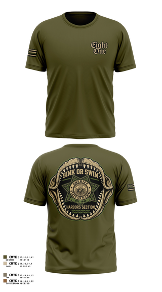 Old School Cotton Shirt, State of Hawaii DLE Harbors, Police, Teamtime, Team time, sublimation, custom sports apparel, team uniforms, spirit wear, spiritwear, sports uniforms, custom shirts, team store, custom team store, fundraiser sports, apparel fundraiser
