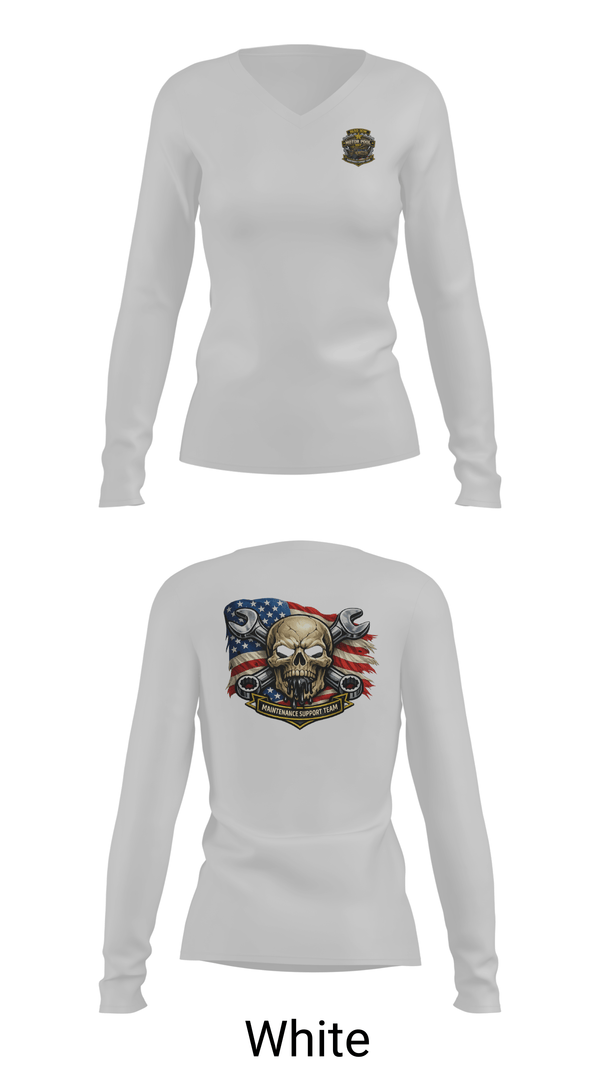 Womens Long Sleeve Vneck Shirt, 163D IEW BN, Army, Teamtime, Team time, sublimation, custom sports apparel, team uniforms, spirit wear, spiritwear, sports uniforms, custom shirts, team store, custom team store, fundraiser sports, apparel fundraiser
