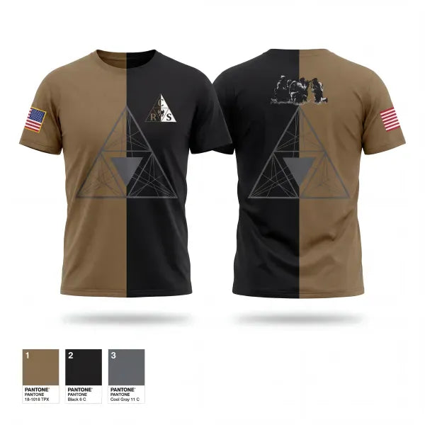 Old School Cotton Feel Shirt, 5th Combat Readiness School, Air Force, Teamtime, Team time, sublimation, custom sports apparel, team uniforms, spirit wear, spiritwear, sports uniforms, custom shirts, team store, custom team store, fundraiser sports, apparel fundraiser