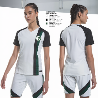 Womens Short Sleeve Vneck Shirt, Tallulah Falls School Soccer, Women's Soccer, Teamtime, Team time, sublimation, custom sports apparel, team uniforms, spirit wear, spiritwear, sports uniforms, custom shirts, team store, custom team store, fundraiser sports, apparel fundraiser
