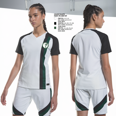 Tallulah Falls School Soccer 32825248 Women's Short Sleeve V-neck Shirt - 1