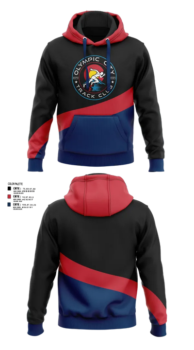 Olympic City Track Club 78162877 Hoodie - 2