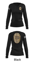 Cheraw 20520524 Women's Long Sleeve V-neck Shirt - 23
