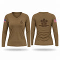 Fox FSC 1-319 AFAR Women's Long Sleeve V-neck Shirt - 1