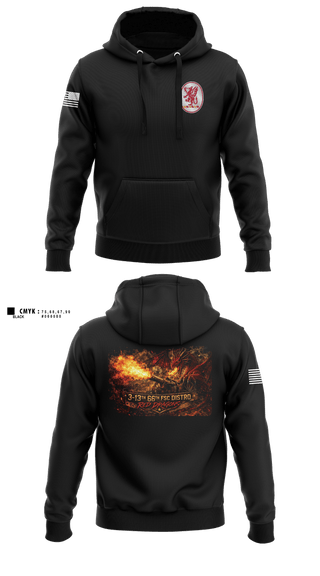 Hoodie, 3-13th 66th FSC, Army, Teamtime, Team time, sublimation, custom sports apparel, team uniforms, spirit wear, spiritwear, sports uniforms, custom shirts, team store, custom team store, fundraiser sports, apparel fundraiser